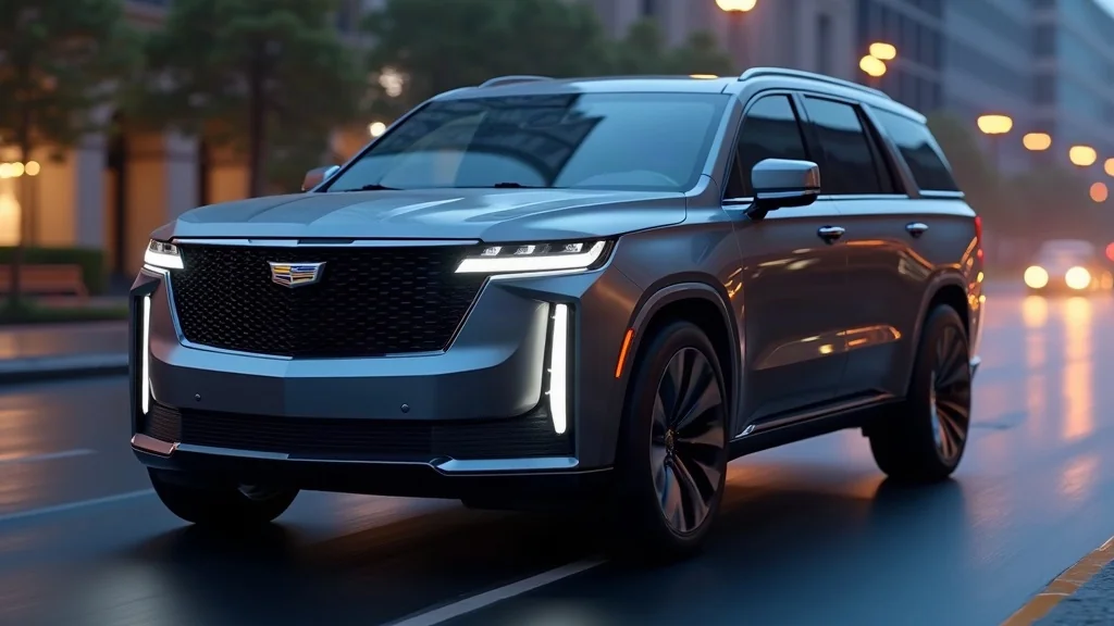 Cadillac Escalade IQ 電動休旅 615 匹馬力，保值性面臨挑戰