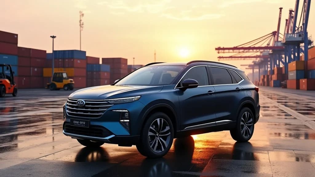 奇瑞汽車上半年出口量成長71.5%，七月單月突破20萬輛創新紀錄