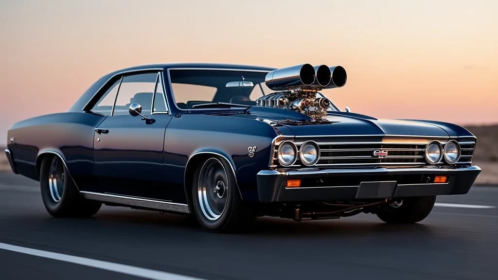雪佛蘭性能車款世代演進：經典 Chevelle 達 1,197 匹馬力，拍賣價達 10.2 萬美元