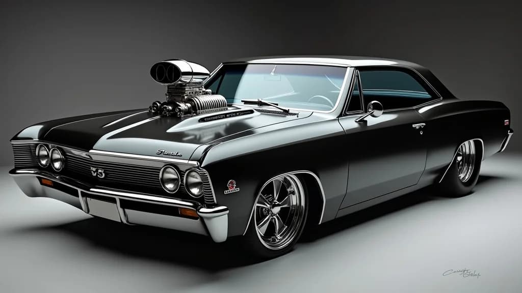 雪佛蘭 Chevelle 經典改裝，搭載 1,197 匹馬力引擎展現極致性能