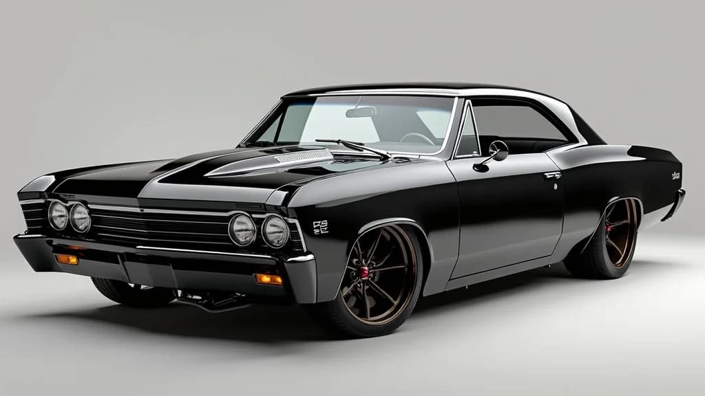 1967 Chevrolet Chevelle 復刻車搭載 427 引擎，輸出驚人 1,197 匹馬力