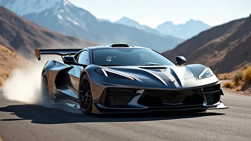 Chevrolet Corvette ZR1X 刷新派克峰量產車紀錄，1,250匹馬力快23秒