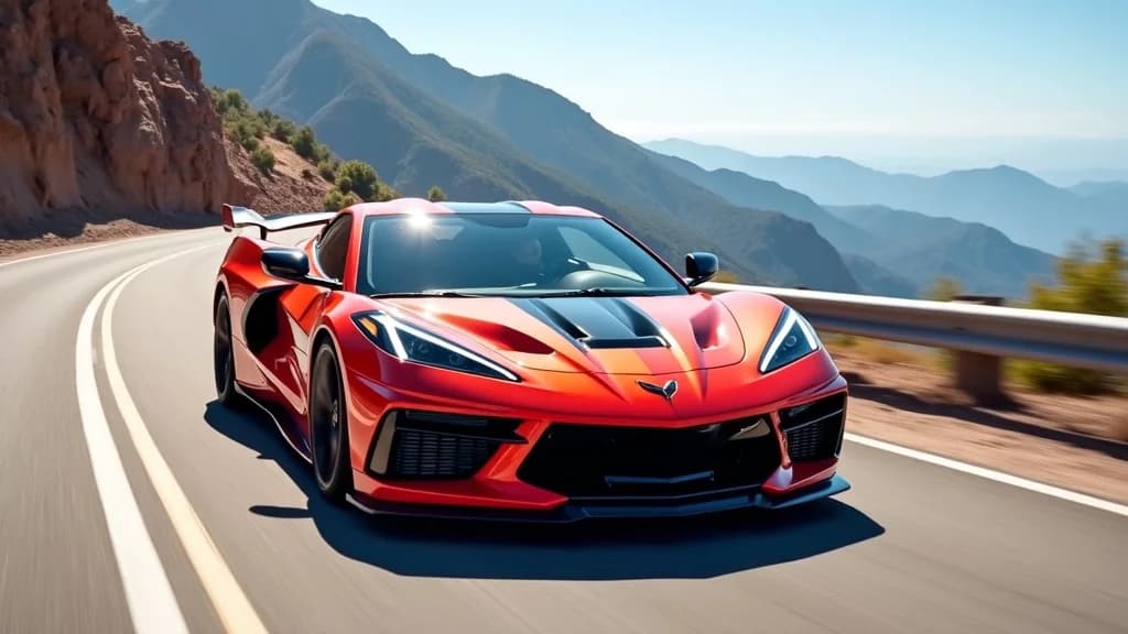 雪佛蘭 Corvette ZR1X 創派克峰量產車新紀錄，耗時 9 分 30.1 秒