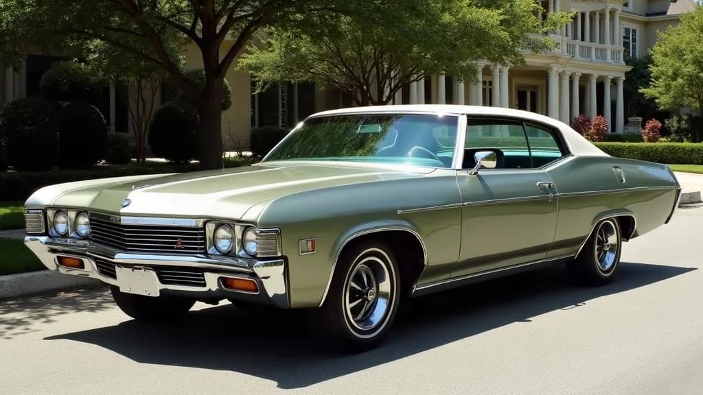 1969 Chevrolet Caprice L72：豪華外觀下隱藏的 425 匹馬力 Corvette 性能