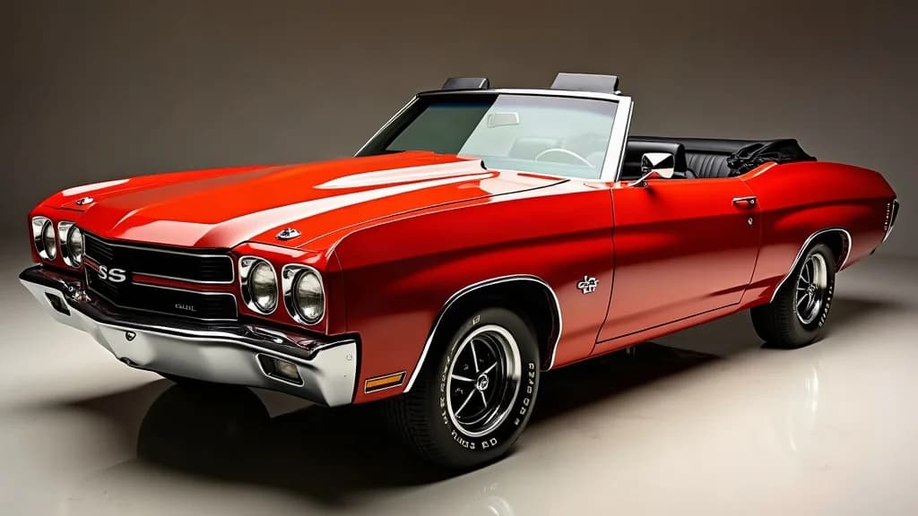 雪佛蘭 Chevelle SS LS6 敞篷，拍賣價達 77 萬美元