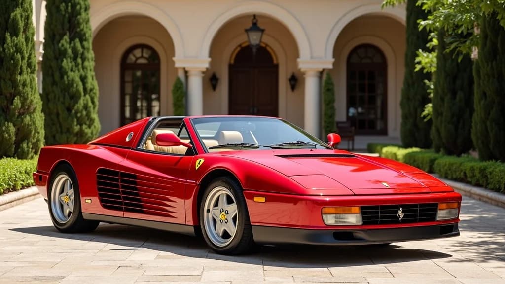 法拉利經典稀有車款現身市場：Agnelli 專屬 Testarossa Spider 與 Magnum 308 GTS