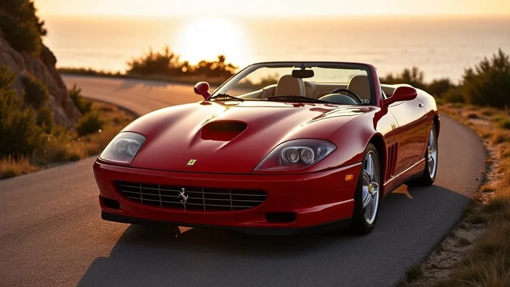 法拉利 550 Barchetta Pininfarina 限量 448 輛，V12 手排敞篷稀有車款