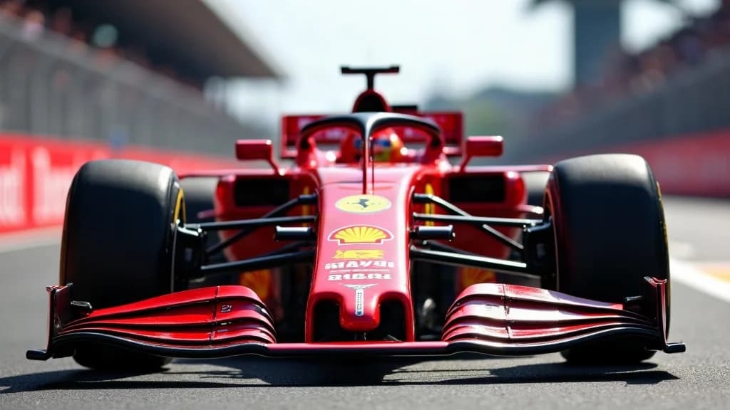 Ferrari F1 SF-26 賽車於蒙札揭示舒馬克 1996 年致敬塗裝