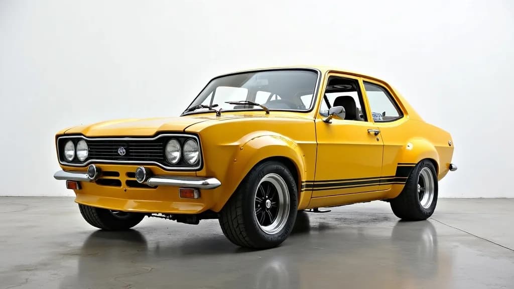 經典車輛現代化趨勢：福特Escort Mk1 RS與山葉DT-1重獲新生