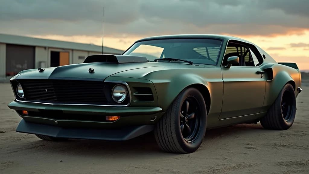 Ford 1970年為軍方打造千匹馬力Mustang，未曾公開市售