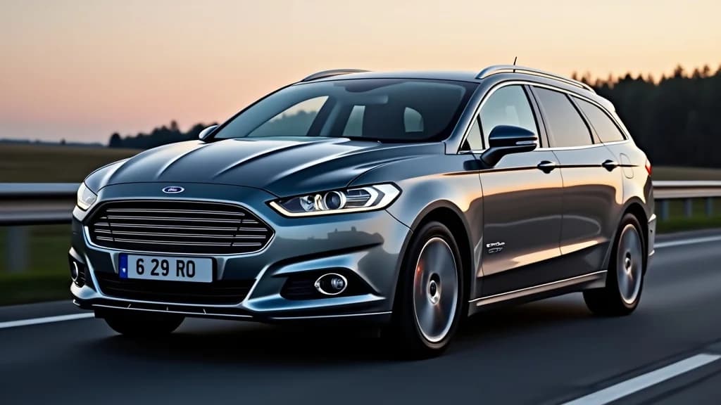 福特 Mondeo 旅行車二手價 20,990 歐元，搭載 190 匹馬力柴油引擎