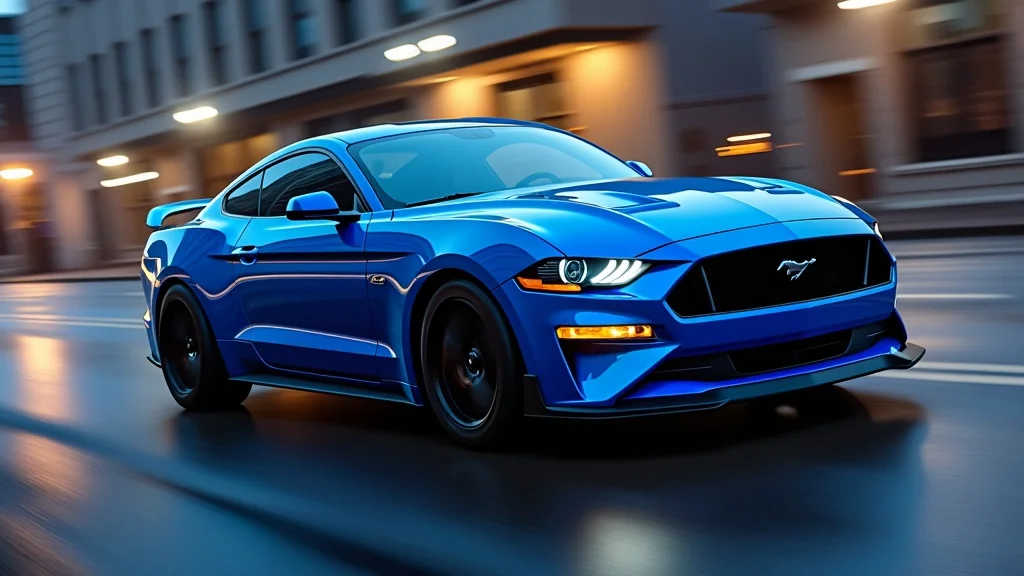 福特Mustang 2026年式新增亞德里亞藍，台灣市場直降21萬元