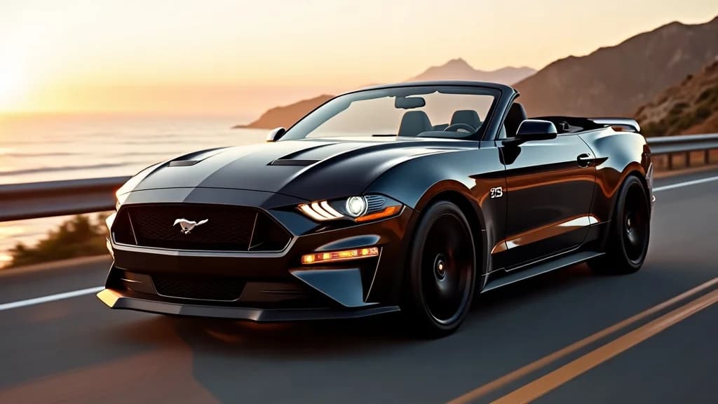 Ford Mustang Dark Horse SC Convertible 亮相，795 匹馬力與敞篷