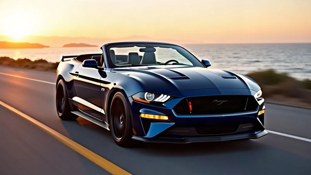福特 Mustang Dark Horse SC 敞篷車型亮相，電動皮卡 Fathom 名稱揭曉
