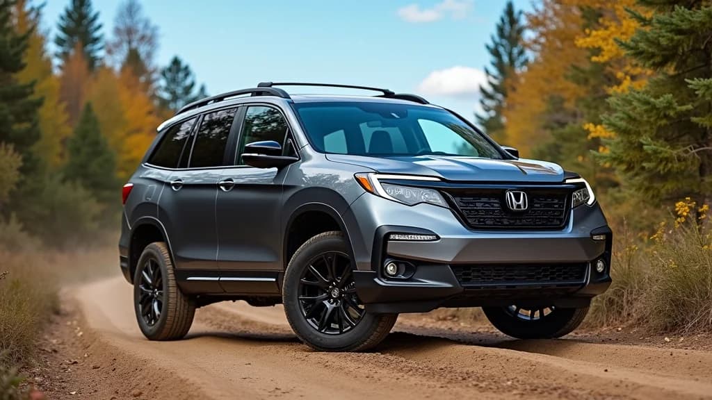Honda Pilot TrailSport 2026年式揭露，強化設計與科技鎖定家庭市場