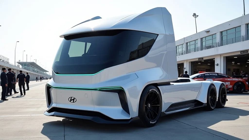 現代汽車集團：高擬真模擬器助力研發，氫能卡車現身利曼賽事