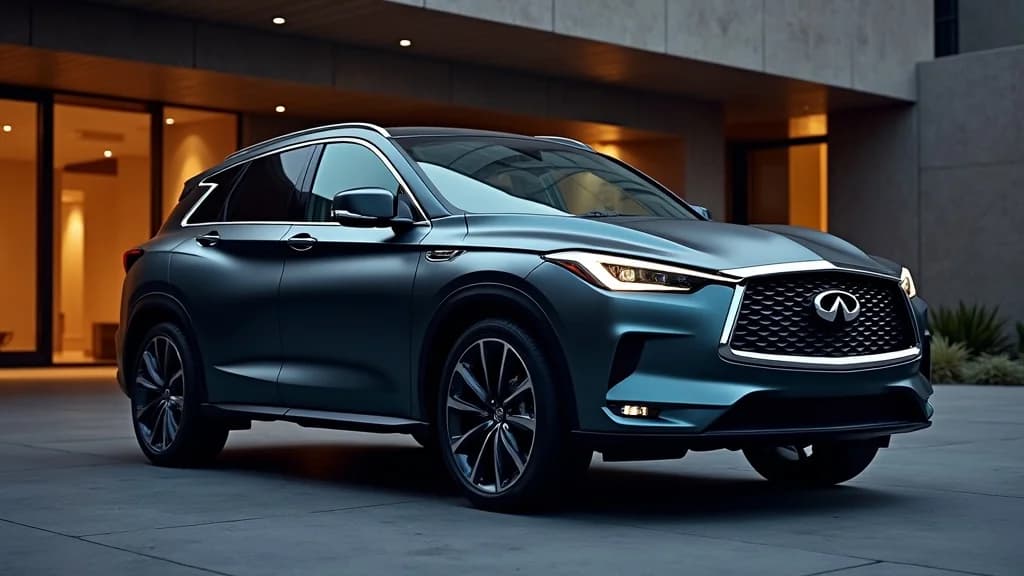 Infiniti QX65 2027年式登場，主打雙排跑旅設計與內裝質感