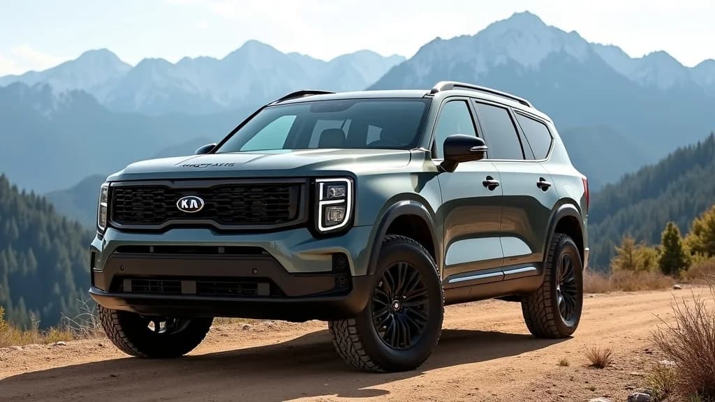 Kia Telluride X-Pro 2027年式預覽，內外觀設計細節搶先曝光