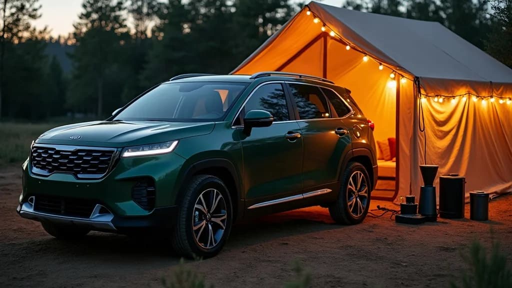 Kia Seltos Hybrid 搭載 V2L 功能，儘管電池容量較小仍引發市場關注