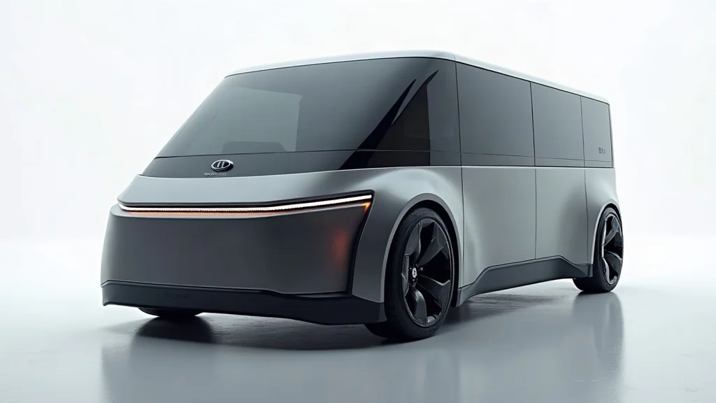 Kia PV7 大型電動PBV預告亮相，基於E-GMP.S平台開發