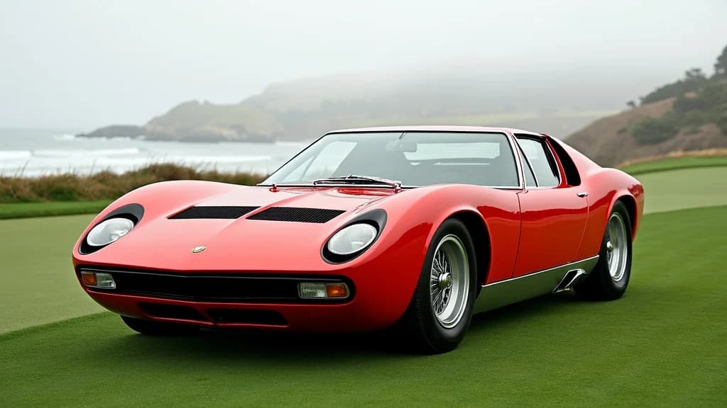 藍寶堅尼 Miura 60 週年慶典將於 8 月 16 日於圓石灘盛大舉行，逾 40 輛經典車款齊聚