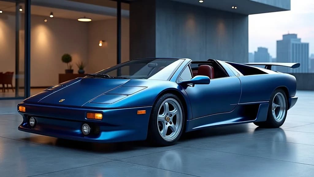 藍寶堅尼 Diablo VT Roadster 稀有車款待售，全球僅兩輛引發收藏界關注