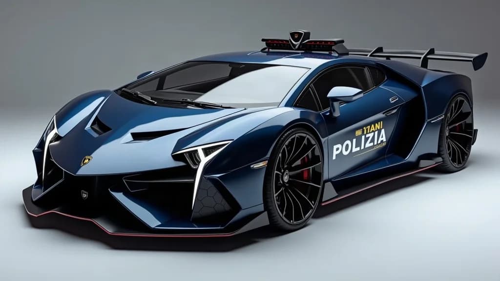 藍寶堅尼 Temerario 警車交付義大利警方，延續雙方合作傳統
