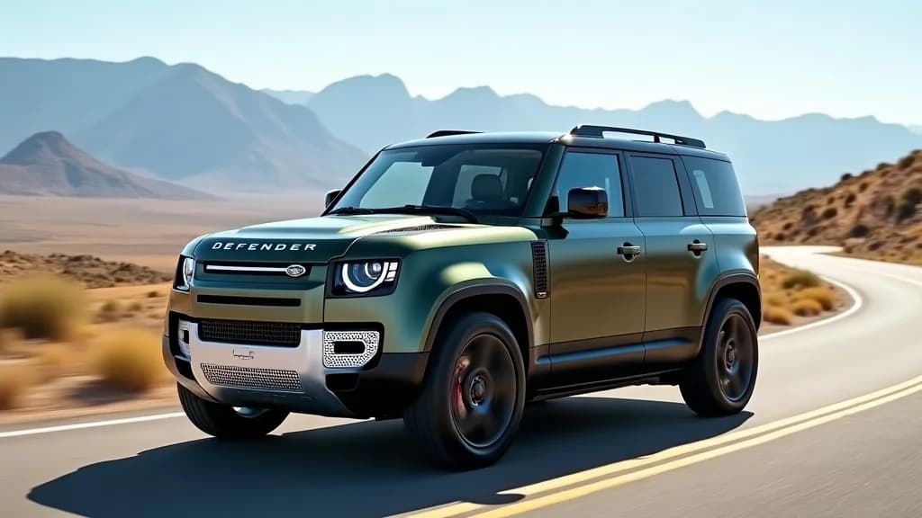Land Rover Defender Sport 將推電動/油電，北美在地生產佈局深化