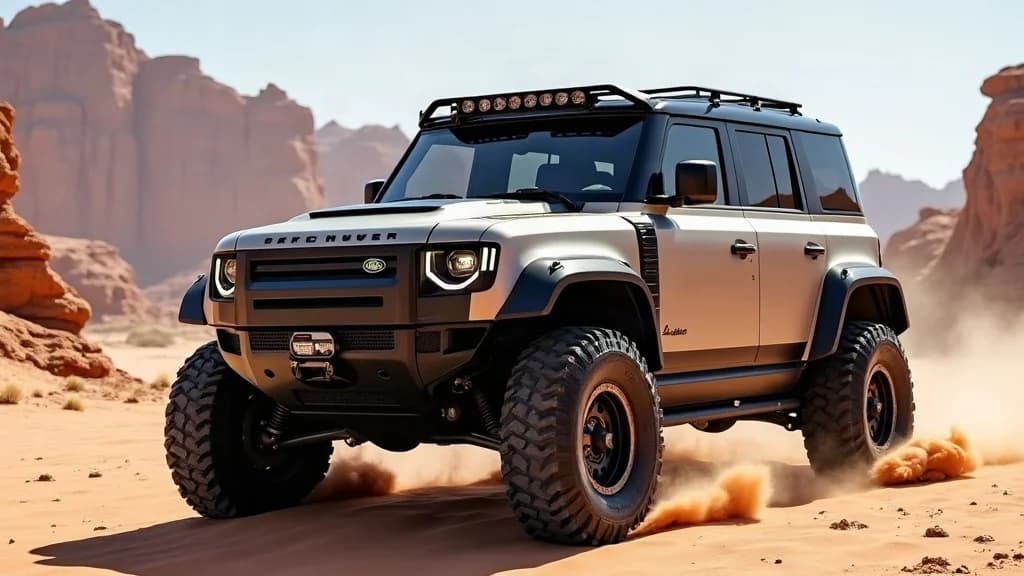 Land Rover Defender Dakar 限量版揭示，搭載 635 匹馬力引擎