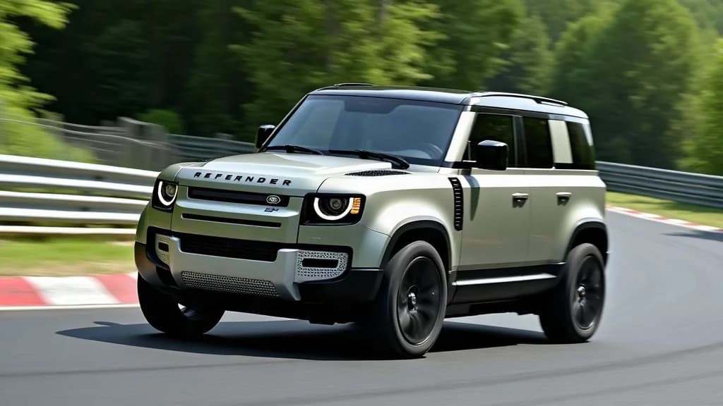 Land Rover Defender Sport 測試車現身紐柏林，預計 2027 年正式發表