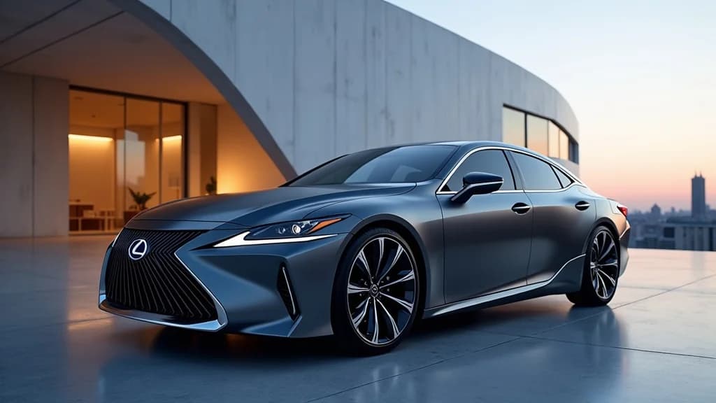 Lexus ES 500e 純電豪華轎車四月底發表，挑戰豪華電動市場競爭