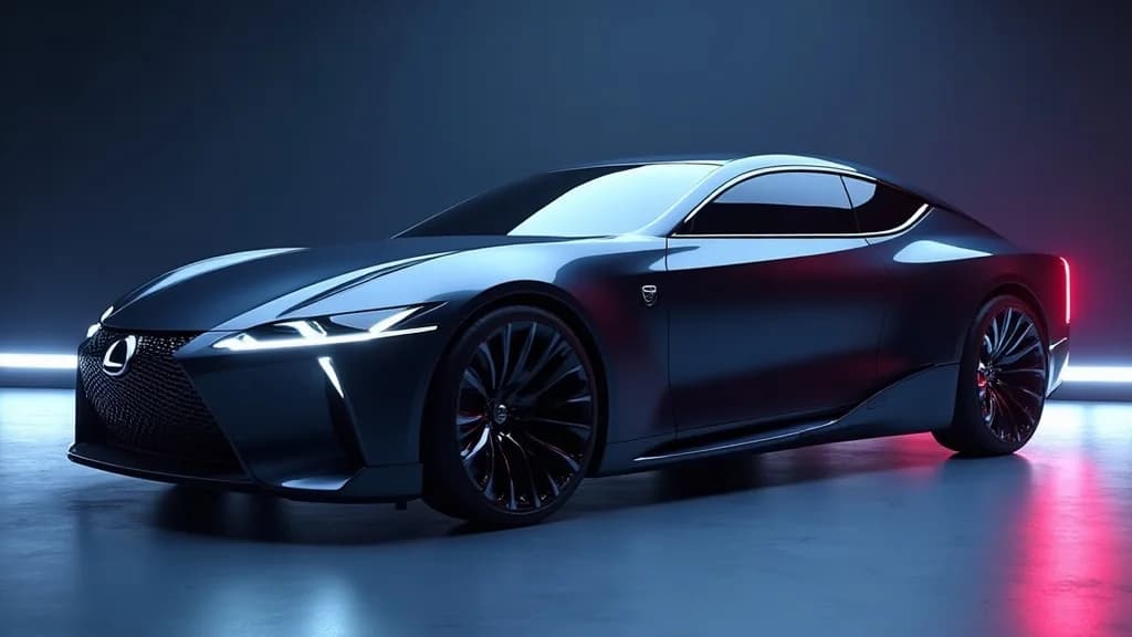 Lexus ES 大改款新增純電動力與四驅選項，LS Coupe 概念車揭示未來內裝科技