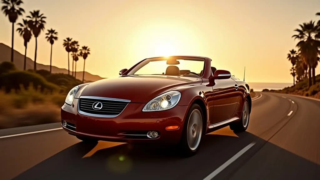 2001 Lexus SC430 與 Mercedes-Benz CLK430 豪華敞篷車性能與價格分析