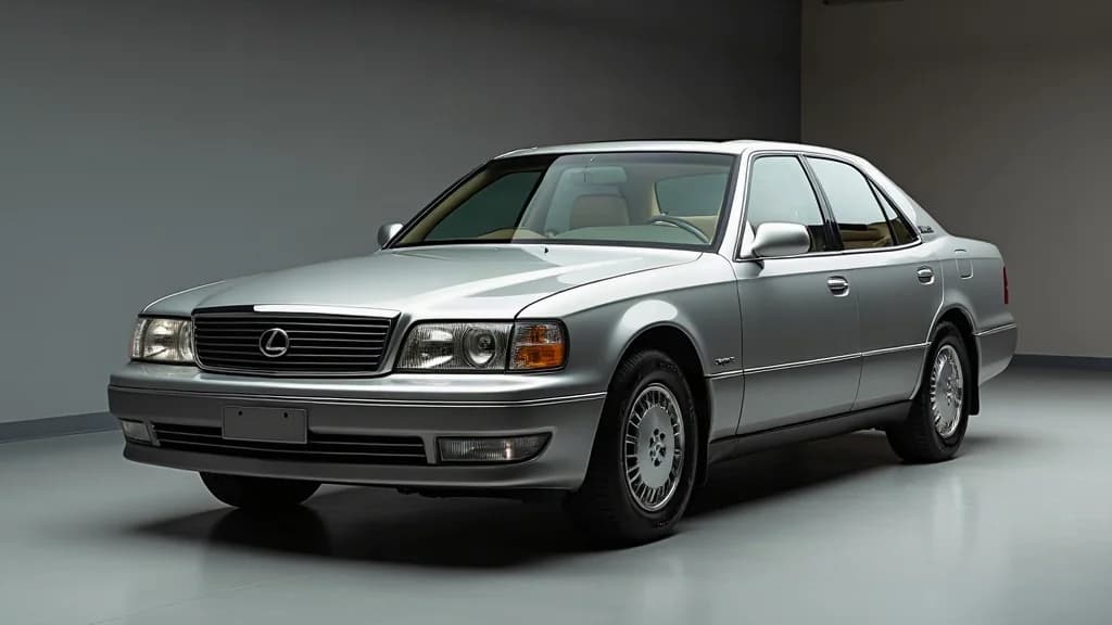 豪華品牌競爭：Lexus LS 400展現30萬英里耐用性，挑戰德系標準