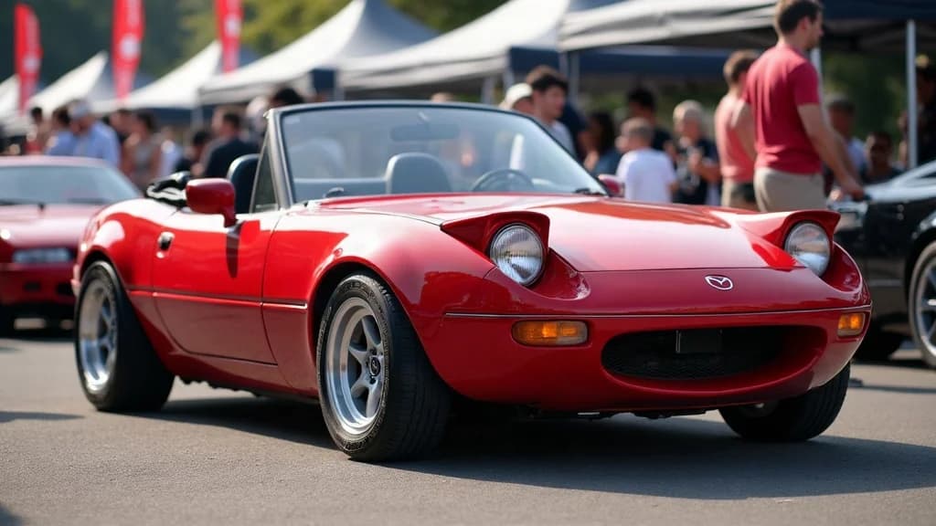 馬自達 MX-5 NC 車型換裝 NA 經典外觀，展現跨世代改裝風潮