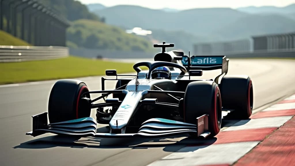 Mercedes-AMG 稱霸史匹柏 F1 賽事，Russell 奪冠 Verstappen 居次