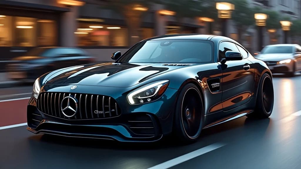 賓士 AMG GT 雙線佈局：高性能 SUV 鎖定 2026 年，Black Series 迎來 V8 新動力