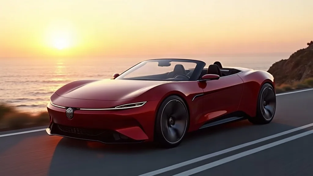 MG Cyberster 定位分析：豪華旅行跑車特性，非純粹運動取向