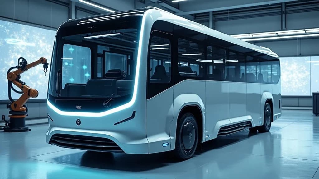 汽車產業供應鏈新動態：軟體晶片整合與電動巴士組件投產