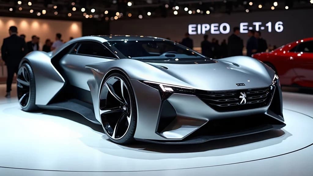 Peugeot 巴黎車展揭示兩款概念車，E-T16 擁 816 匹馬力。
