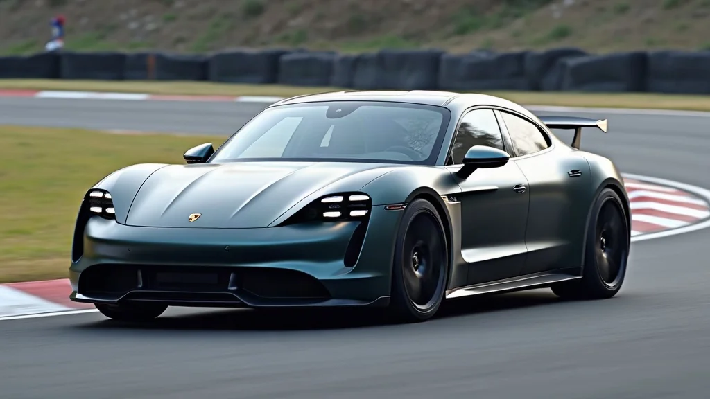 保時捷 Taycan Turbo GT Manthey 2027年式曝光，性能套件強化賽道表現