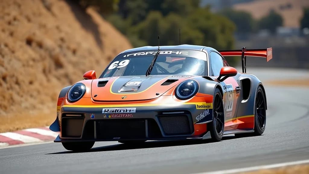 Laguna Seca 賽事因保時捷衝刺賽嚴重事故中斷，車手意識清醒