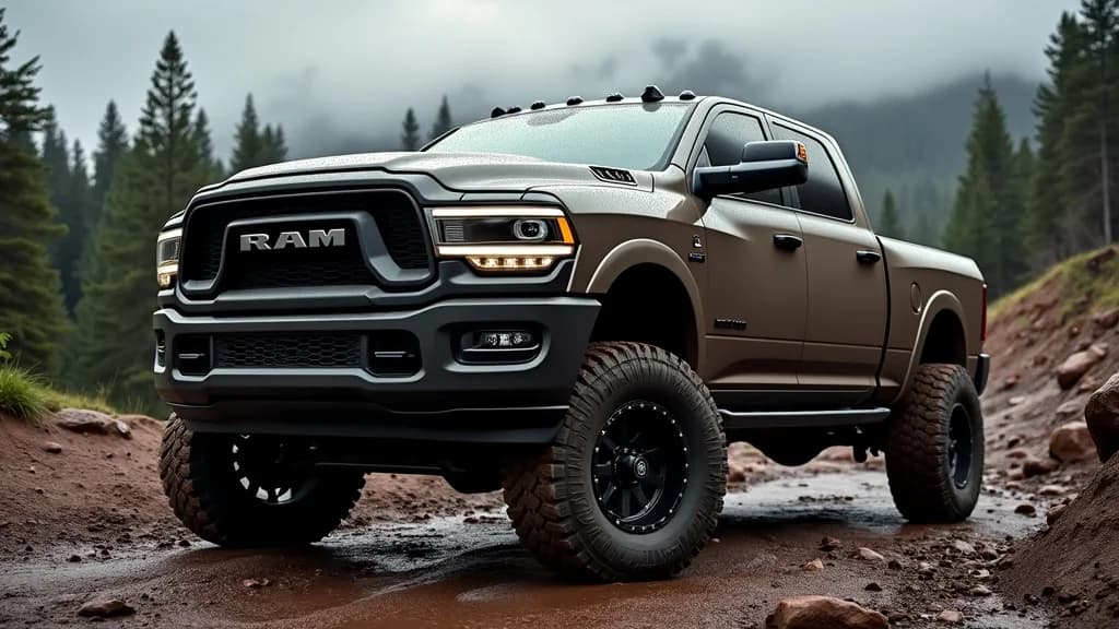 2025 Ram Power Wagon與Rebel HD價格公布，鞏固越野皮卡地位