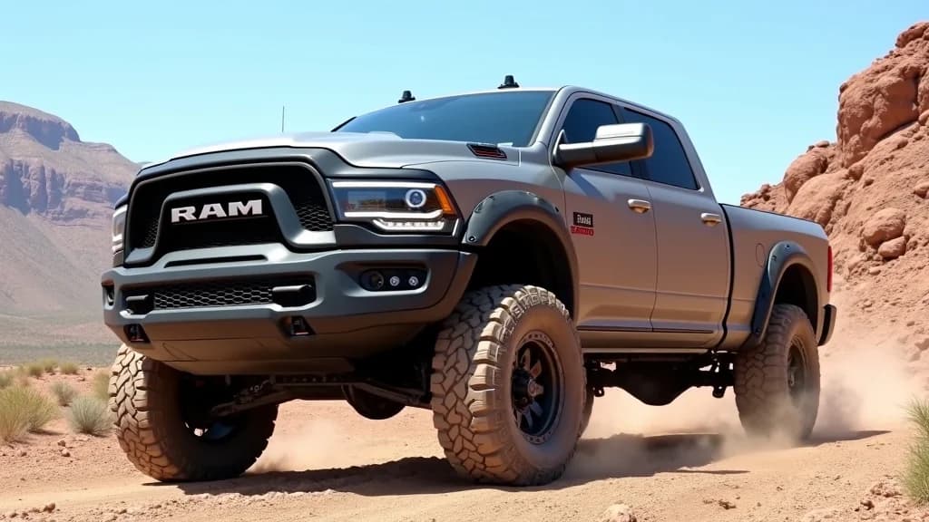 Ram 2025 年式 Power Wagon 與 Rebel HD 發表，攜手 Roush 拓展性能市場