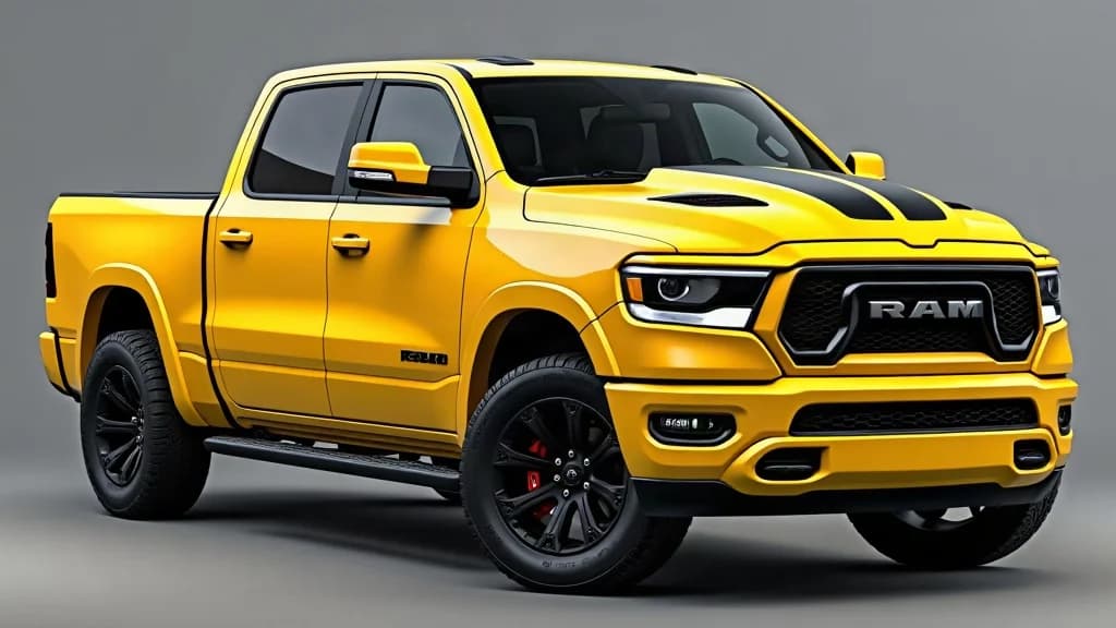Ram 1500 Rumble Bee SRT慈善拍賣，2027年新車馬力逾900匹