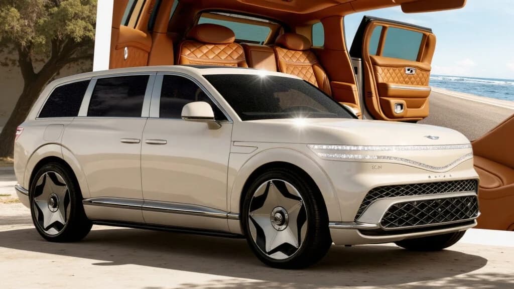 Genesis GV90 電動旗艦休旅登場，預計 2026 年上市挑戰 BMW iX7