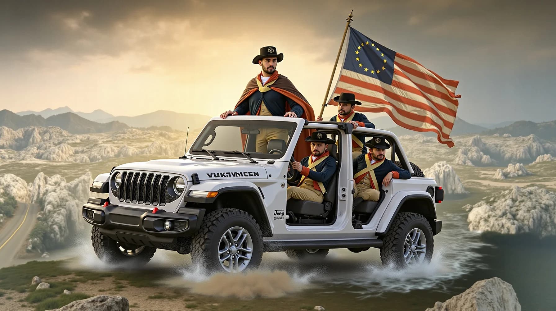 Jeep推出世界盃百輛Wrangler抽獎，同時專注於越野混合動力技術研發