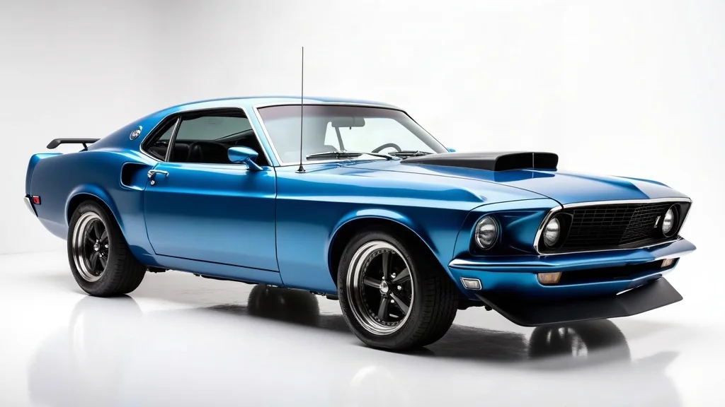 Revology Cars 復刻 1969 Boss Mustang，710 匹馬力，售價 39.5 萬美元