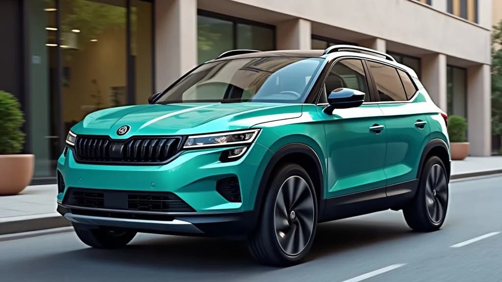 Skoda Epiq 電動休旅車首度揭露，英國市場月租金低於 230 英鎊