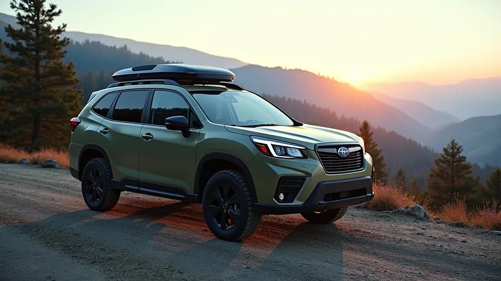 速霸陸 2026 Forester Wilderness 強化越野機能，提供 74.4 立方英尺載物空間
